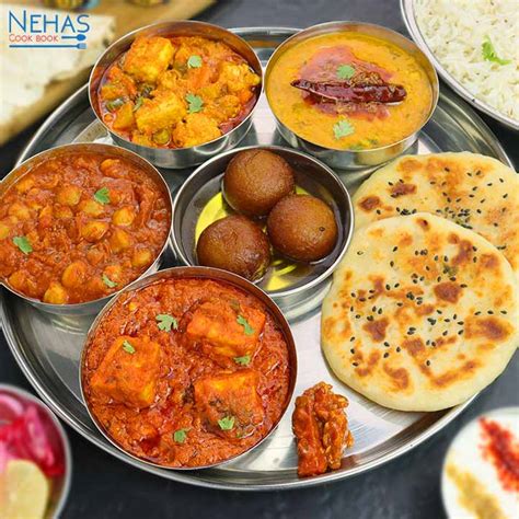 Punjabi thali recipe | north Indian thali | easy veg thali recipe ...