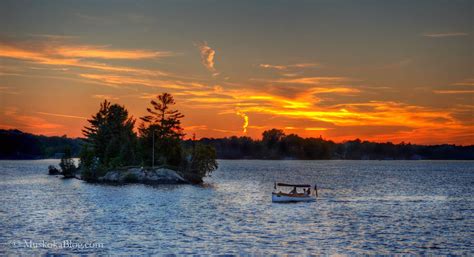 Lake Muskoka at sundown | Muskoka, Ontario, Breathtaking places