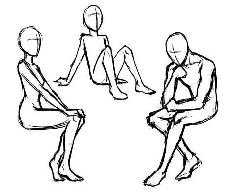 Person Sitting In Chair Drawing Easy You sit on a chair if it s hard and straight