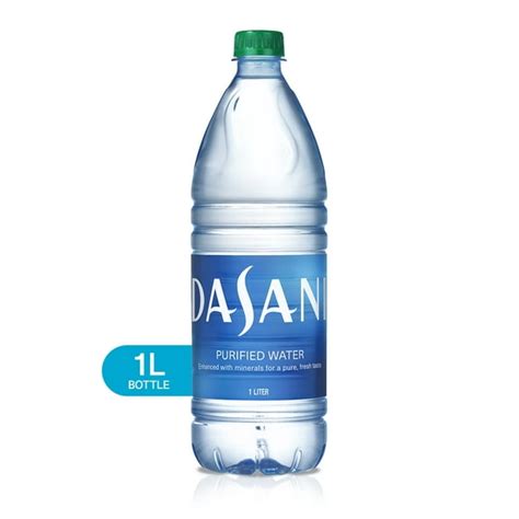 DASANI Purified Water Bottle Enhanced with Minerals, 1 Liter - Walmart.com - Walmart.com