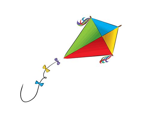 Kite from multicolored paints. Splash of watercolor, colored drawing, realistic. Vector ...