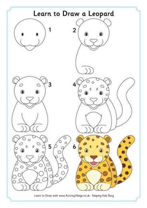 How To Draw Easy Animals Step By Step Image Guide