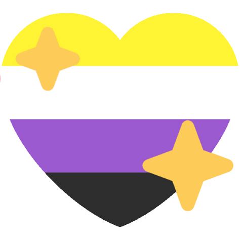 Gender fluid flag heart emoji - tatabattle