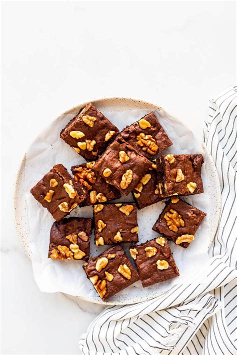 Brownies with Walnuts - The Bake School