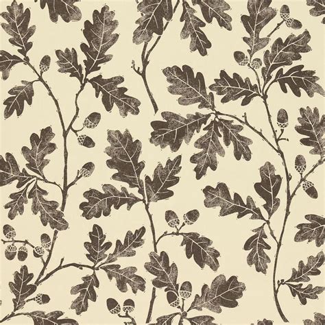 024 Floral Print | Brown | Leaf wallpaper