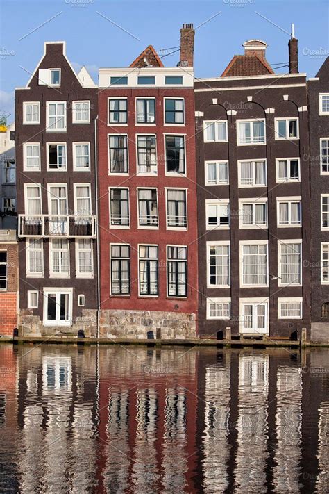 Canal houses of amsterdam featuring amsterdam, canal, and house