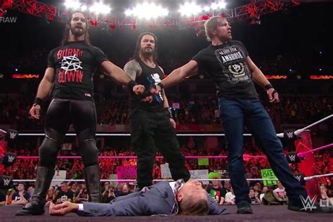 WWE Raw: Roman Reigns, Seth Rollins, Dean Ambrose reunite as The Shield ...