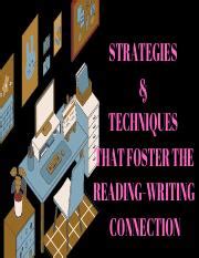 STRATEGIES & TECHNIQUES 1 .pdf - STRATEGIES & TECHNIQUES THAT FOSTER ...