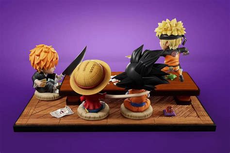 Goku Vs Naruto Vs Luffy Vs Ichigo