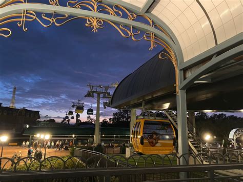 Disney's Skyliner Shut Down Last Night For Several Hours - MickeyBlog.com