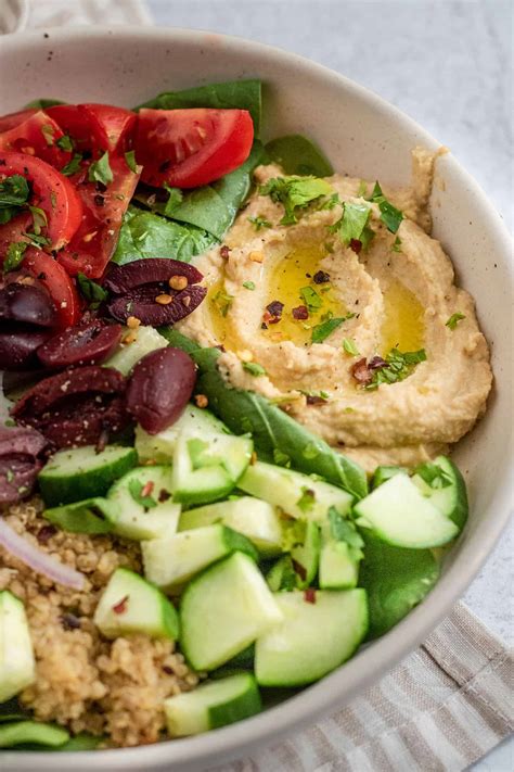 Hummus Nourish Bowl - Plant Based RD