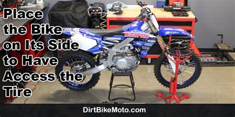 How to Change a Dirt Bike Tire Without Spoons - Dirt Bike Moto