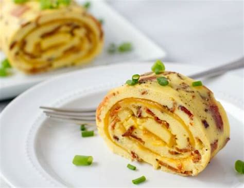 Bacon & Cheese Omelet Roll - Recipes | Jones Dairy Farm