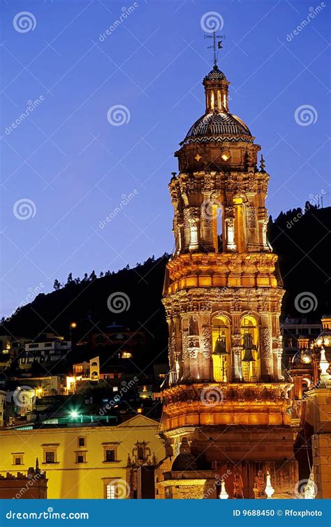 Cathedral- Zacatecas, Mexico Stock Photo - Image of bell, aspe: 9688450