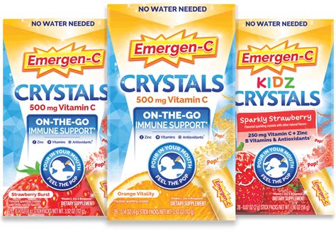 Emergen-C Crystals for Immune Support | Emergen-C