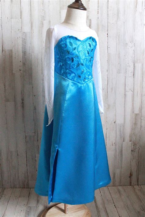 Frozen Elsa Let It Go Ice Queen Dress Toddler Girls Child | Etsy