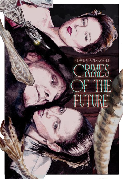 Crimes of the Future fan poster I've finished drawing :) : r/HorrorMovies