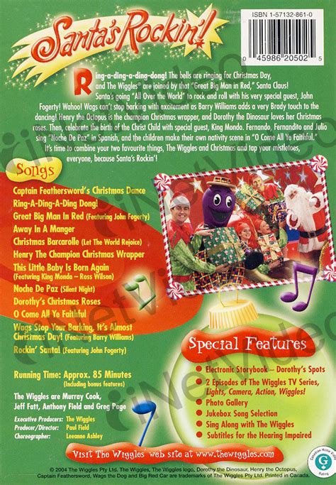 The Wiggles - Santa's Rockin'! on DVD Movie