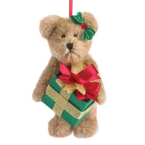 Boyds Bears Plush Addy Christmas Bear Ornament 2014 Free Ship w/ $20.00 order #Christmas | Teddy ...