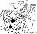 Scooby Doo Monster Coloring Pages At GetDrawings  Free Download sketch template