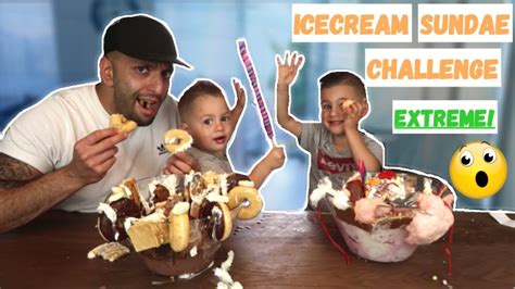 MEGA ICE CREAM SUNDAE CHALLENGE! | LAKAP JUNIOR - YouTube