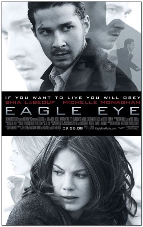 EAGLE EYE 2008 Original 27x40 Movie Poster Shia Labeouf - Etsy