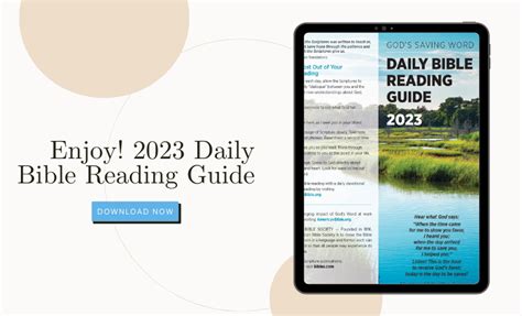 Enjoy! 2023 Daily Bible Reading Guide | Blog | American Bible Society News