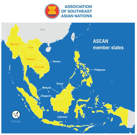 Asean World Map