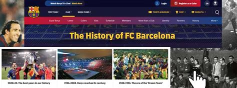 Fc Barcelona history –BARCELONA TOURISM