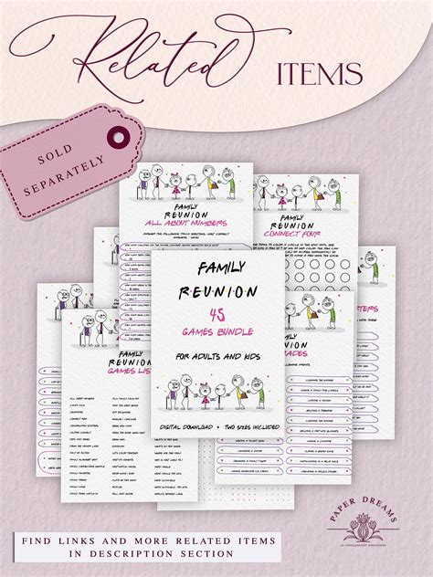 Guess Who Virtual Family Reunion Games Printable, Instant Download Get ...