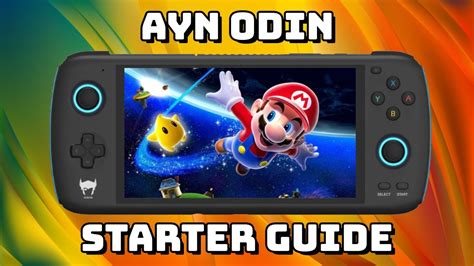 AYN Odin Starter Guide - YouTube