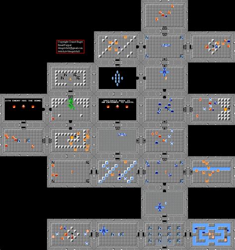 The Legend of Zelda Dungeon 08 Map Map for NES by DEngel - GameFAQs