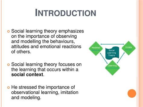 Albert bandura and social learning theory