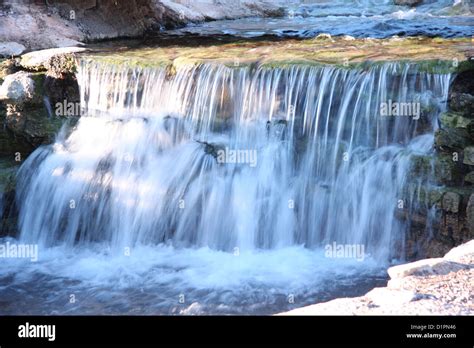 waterfall with slow shutter speed Stock Photo - Alamy