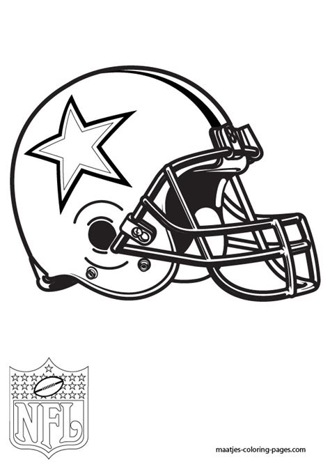 30 Best Dallas Cowboys Coloring Pages to Print - Home, Family, Style ...