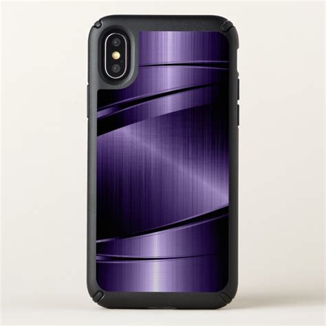 Save 20% Off | Metallic Purple Geometric Design Speck iPhone X Case ...