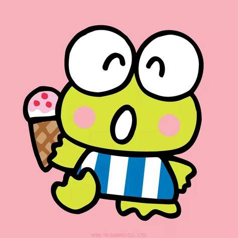 Keroppi | Hello kitty characters, Cute drawings, Sanrio characters