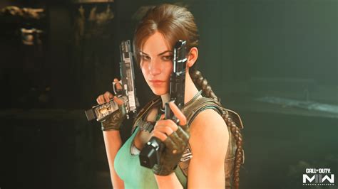 Lara Croft drops into Warzone and Modern Warfare II on September 9