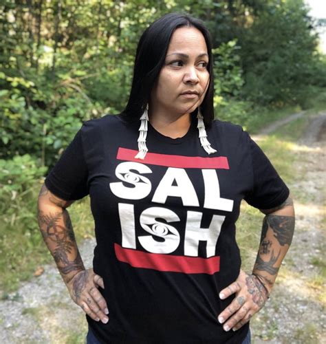 SALISH | T shirt, Neck t shirt, Female models