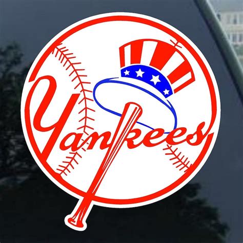 NEW YORK YANKEES Vinyl Decal Car Window Bumper Mirror - Etsy