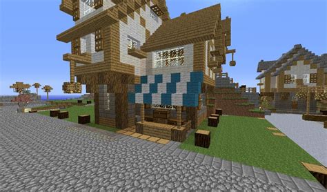 Medieval Shop and Market Builds Minecraft Project