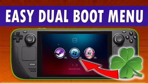 Steam Deck Dual Boot Menu with Clover | Easy Guide | Simple Setup - YouTube