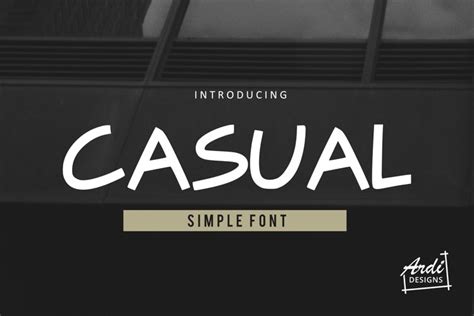 Casual Font (1014169)