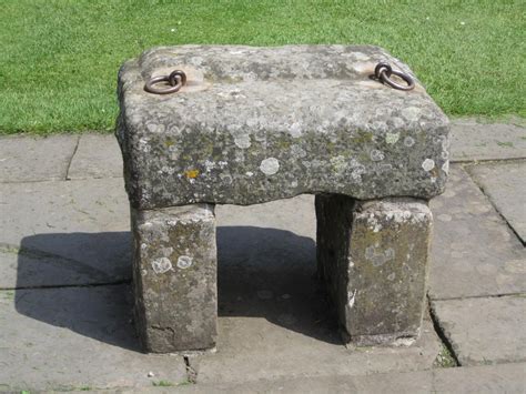 Replica of the Stone of Destiny at Scone Palace, Scone, Scotland ...