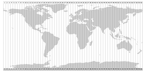 Universal Transverse Mercator (UTM) — PROJ 9.5.0 documentation