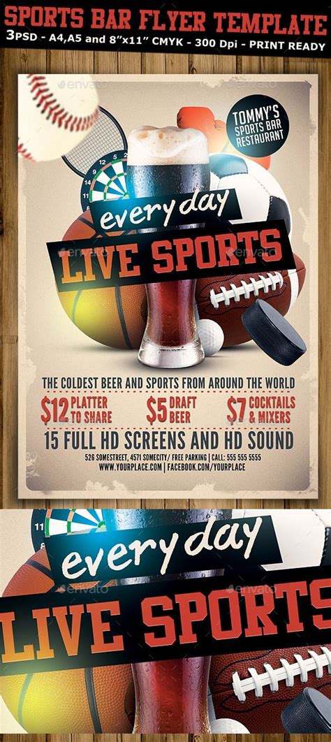 Pin on Sport Flyer Template