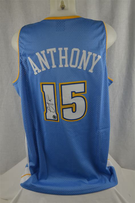 Lot Detail - Carmelo Anthony Denver Nuggets Autographed Jersey