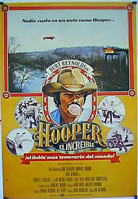 HOOPER, EL INCREIBLE - 1978Dir HAL NEEDHAMCast: BURT REYNOLDSJAN-MICHAEL VINCENTSALLY FIELDESPA ...