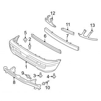 2004 Lexus LX470 OEM Bumpers - Front & Rear | CARiD