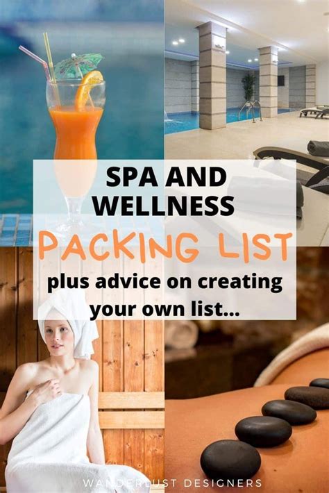 What to pack for a spa weekend or day to enjoy your time fully